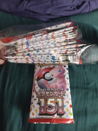 Pokemon Card Scarlet & Violet 151 Booster 20 Packs Set TCG Pokemon Card Scarlet & Violet 151 Booster 20 Packs Set TCG