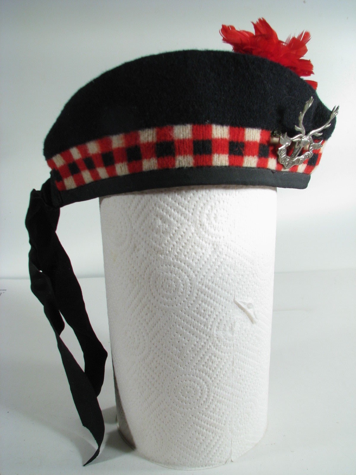 Seaforth Highlanders of Canada Uniform Scottish Hat w Stag Badge