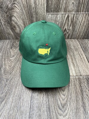 NWT  The Masters Augusta National American Needle Green Golf Hat Cap