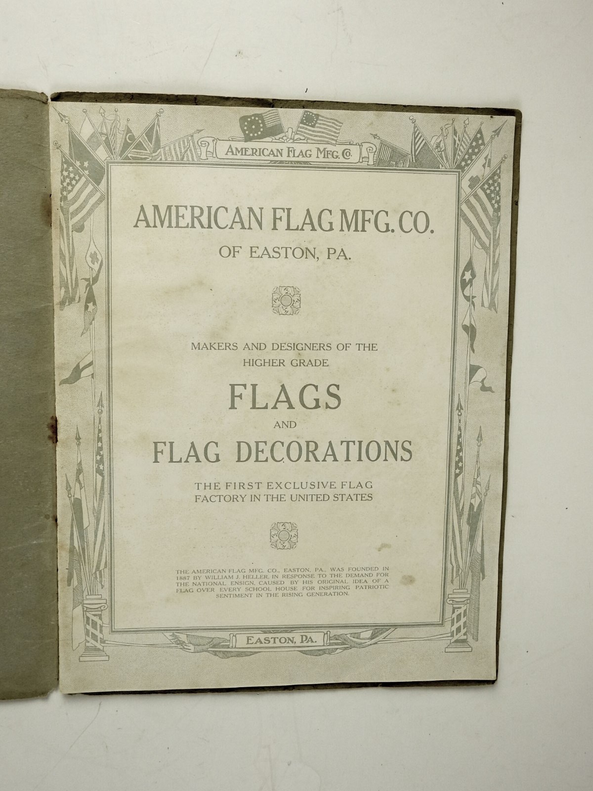 American Flag Mfg. Co. Banner Bunting Flags