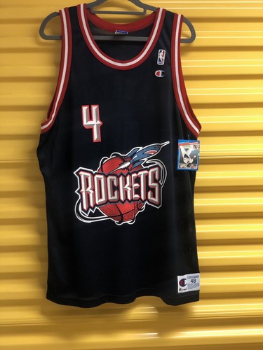 Champion Rockets Barkley ユニフォーム 48 Vintage Charles Barkley Houston Rockets Jersey Mens 48
