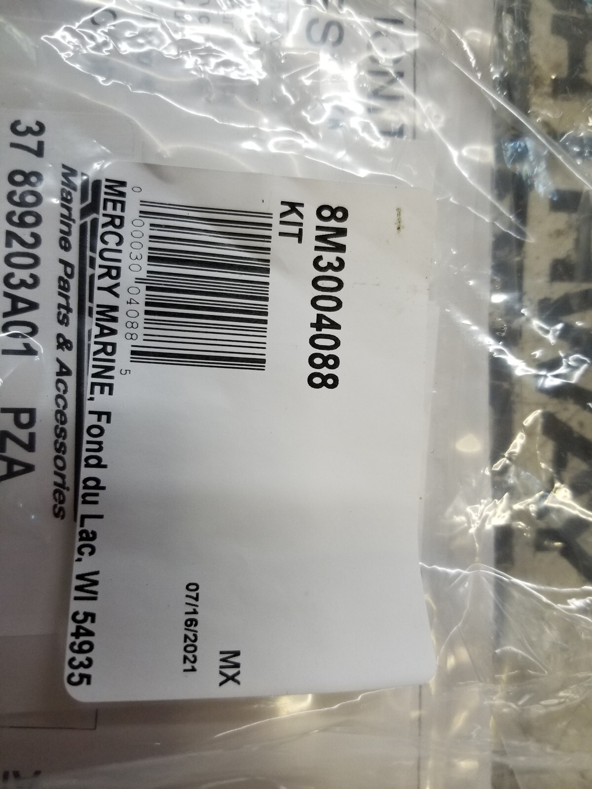 Mercury Mercruiser Quicksilver 84-896537K15 Harness/Key SwItch 896537K15 - Picture 10 of 12