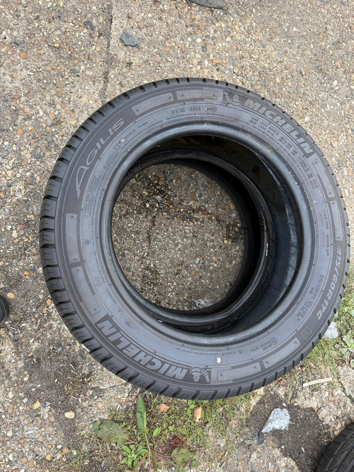 New 215 60 17C Michelin, Agilis, 104/102H, x1 Single Tyre (F1_tyres) YD179