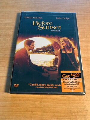 Before Sunset (DVD) w/Ethan Hawke  .widescreen     ..NEW & FACTORY SEALED!