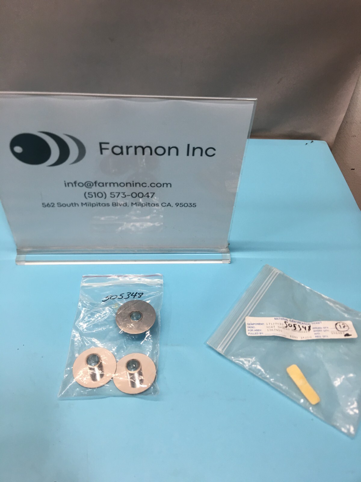 LOT OF 3 EATON 17127630 HEAT SHIELD VAPORIZER, 164660