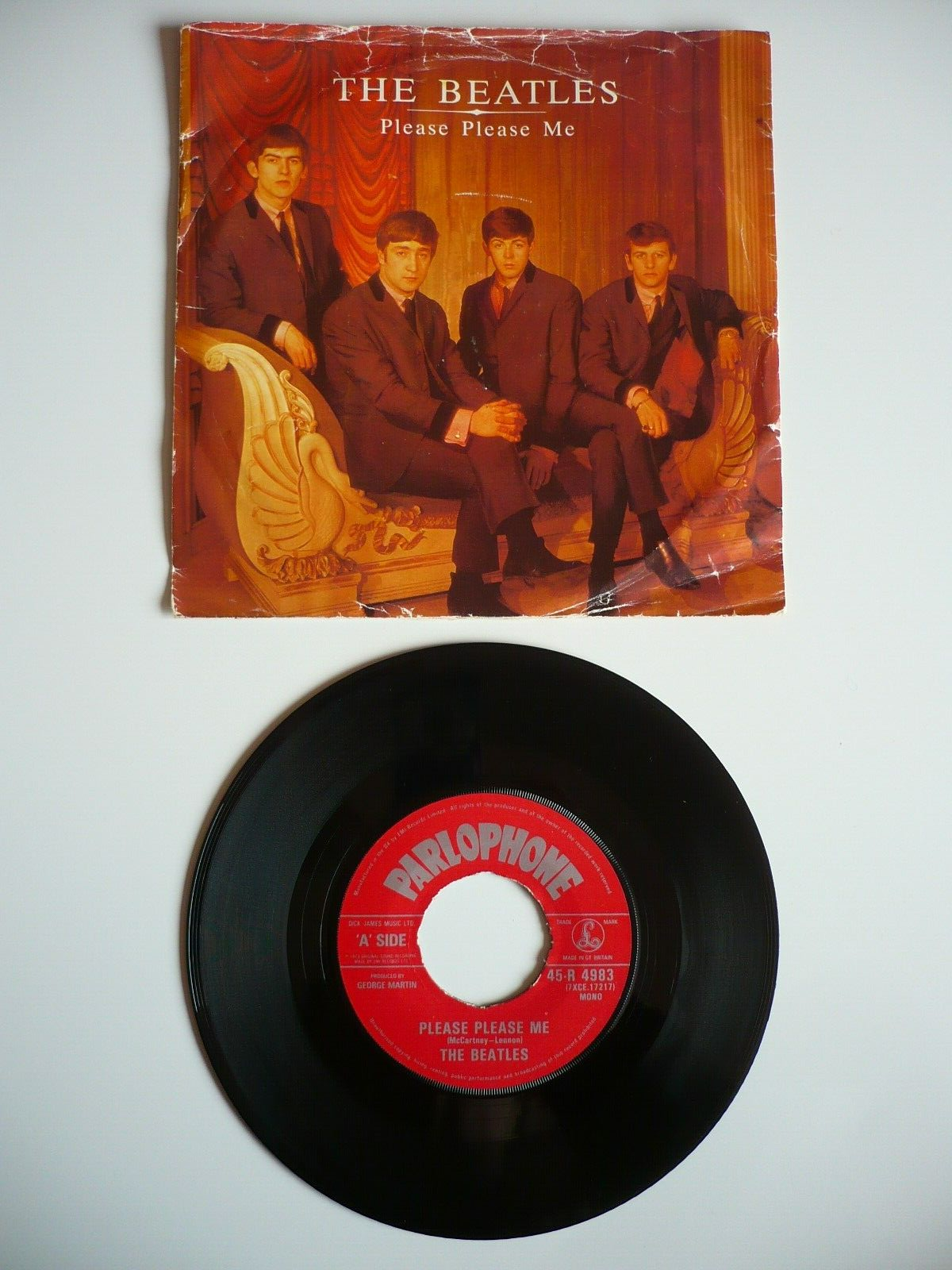 BEATLES★With The Beatles UK Y/B Parlopho BEATLES☆With The Beatles UK Y/B Parlopho THE BEATLES ~ With