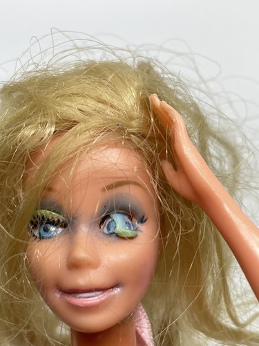 VINTAGE Mattel 1980 Winking Western Barbie Doll Cowgirl&nbsp;with Bathing Suit