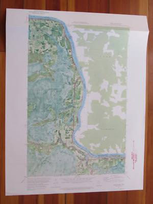 Loman Minnesota 1973 Original Vintage USGS Topo Map