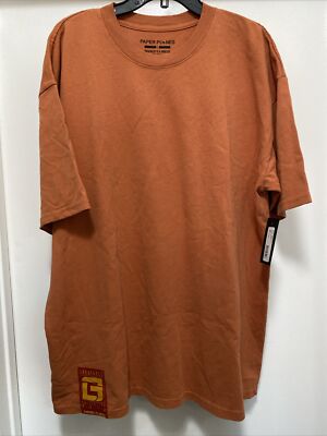 Paper Planes Ginger Color Intention It  Heavyweight Tee Size Large Oversized Fit
