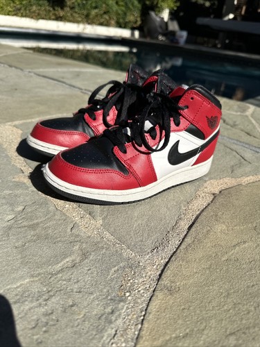 Size 4.5 - Jordan 1 Mid Chicago Black Toe 2020 | eBay