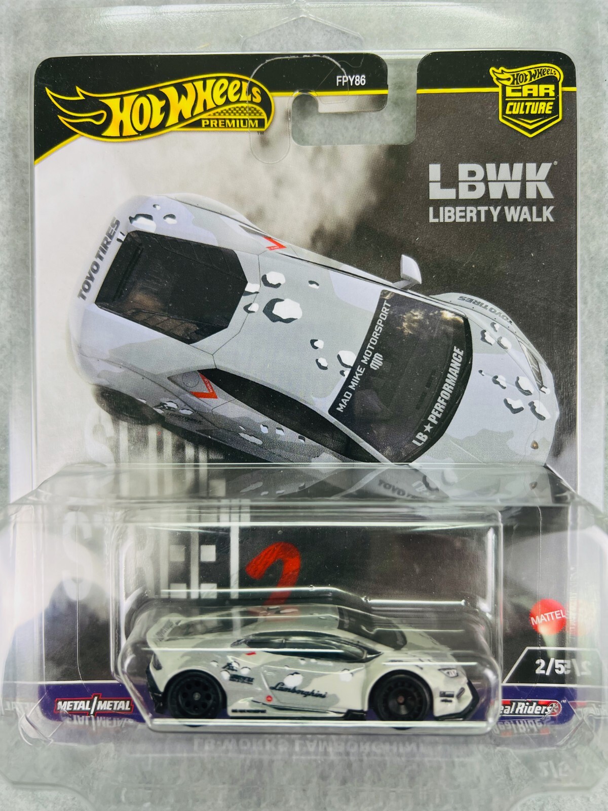 LB★WORKS Lamborghini Huracán チェイス 2日限定価格 Hot Wheels LB Works Lamborghini Huracan Slide Street 2 FPY86