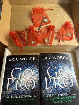 Arbonne Consultant Gift Eric Worrr  Go Pro and Bookmarks 