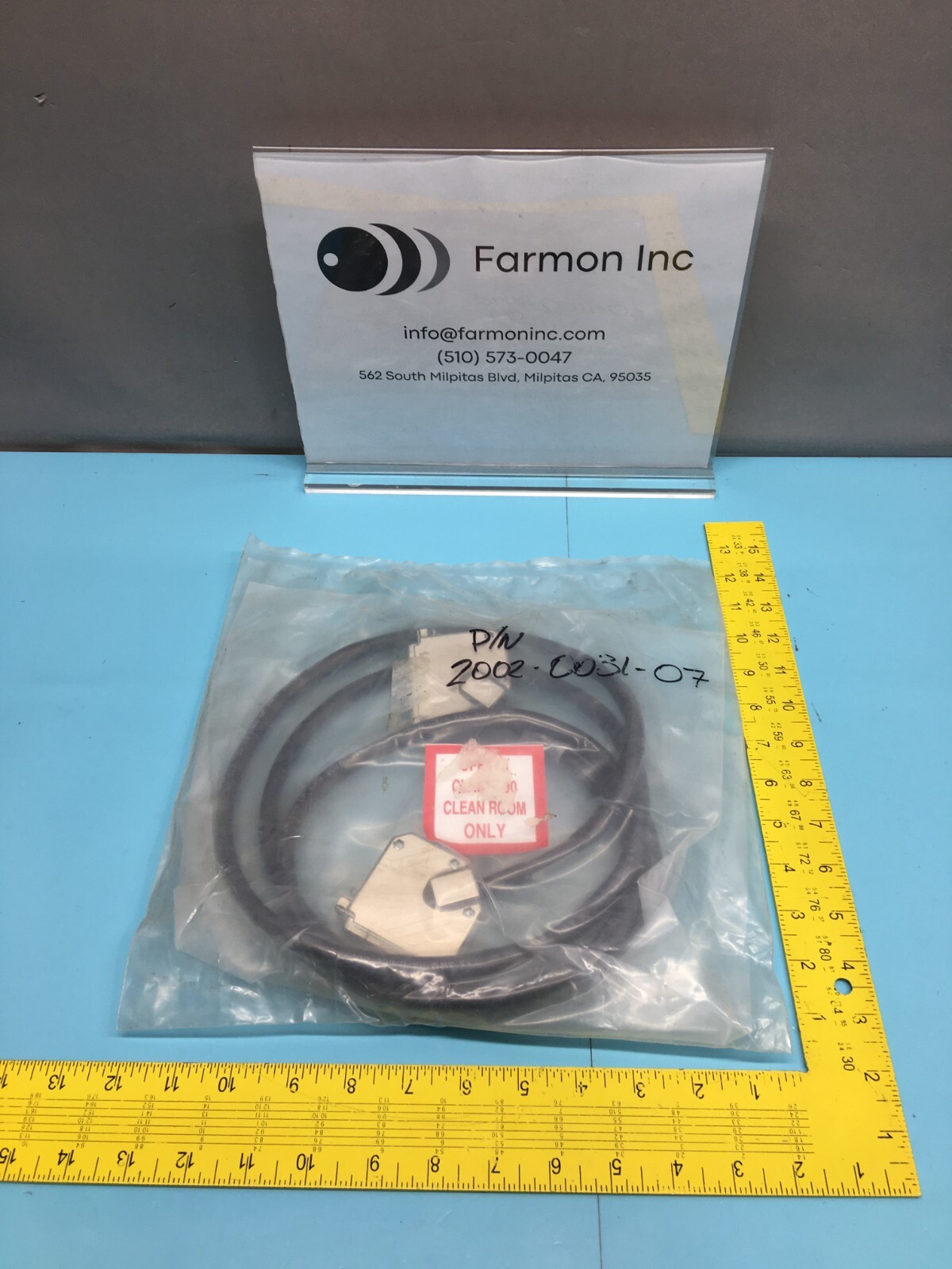 Brooks 2002-0031-07 Cable, CCD Data, 136638