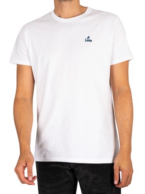 

Мужская футболка с мини-логотипом New Baco Lois Jeans, белая, Белый, 1223-6898-01