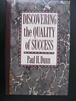 Discovering the Quality of Success by Paul H. Dunn Hardcover Excellent LDS 2YK