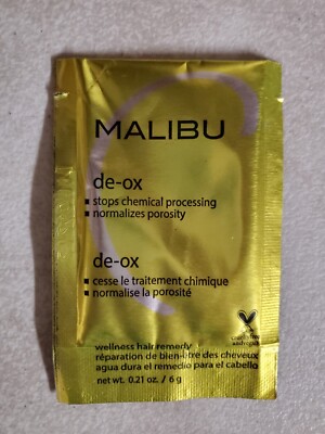 Malibu C De Ox Mix and Spray to Stop Bleach Color & Chemical Processes - 4 PACK