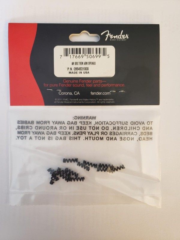American Series Stratocaster Tremolo Arm Tension Springs
