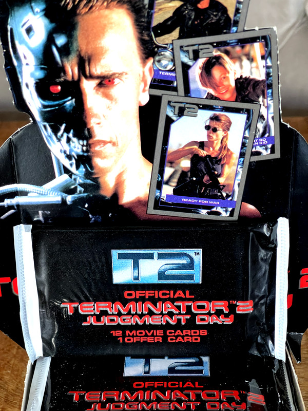 1991 Impel Terminator 2 Judgement Day Hit Movie ð¿ Pack 12 Cards Schwarzenegger