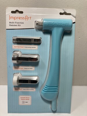 ImpressArt Multi-Function Hammer Kit- Texture, Chasing, Ball Pein Heads