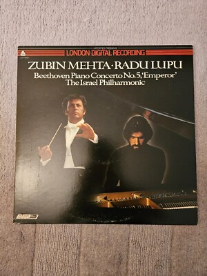 Beethoven/Lupu/Mehta Emperor Concerto Digital London NM
