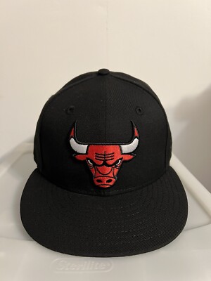Chicago Bulls Grey Underbrim Fitted Size 7 3/8