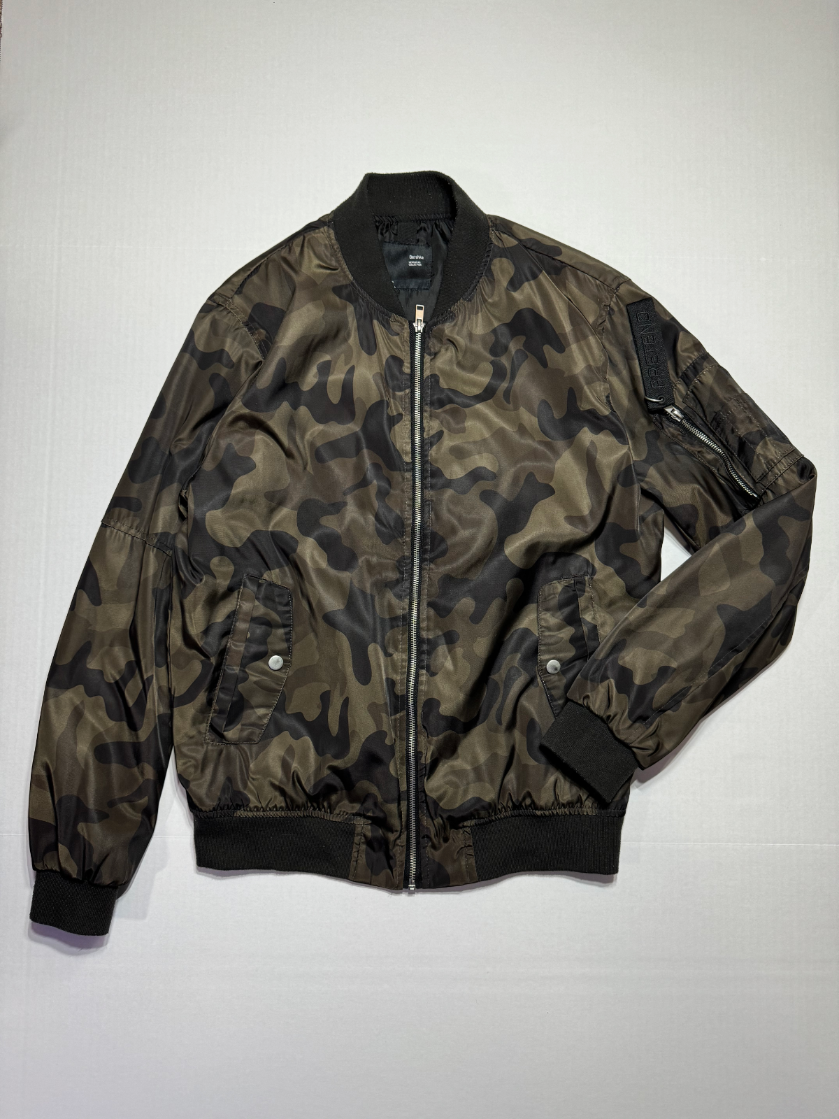 cozyworldwide CAMO BOMBER JACKET Mサイズ 005 CD WAXED CAMO BOMBER JACKET – COZY WORLDWIDE