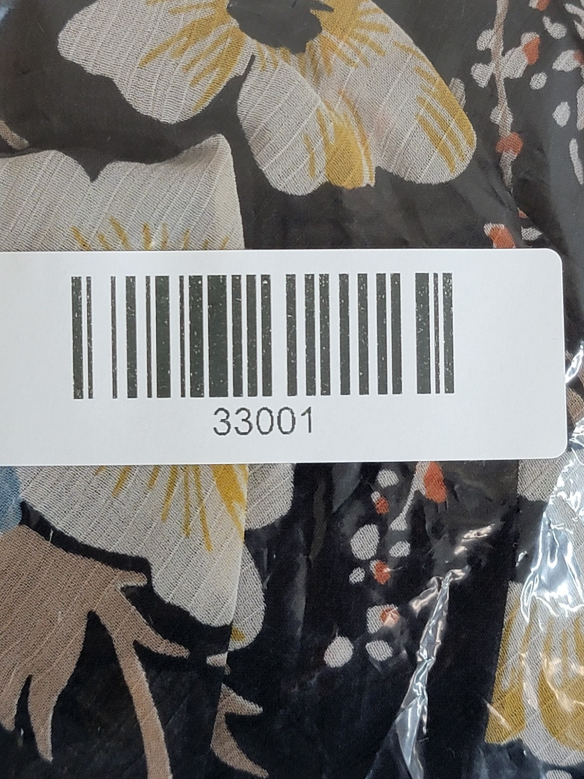 Lauren Ralph Lauren Floral A-Line Dress Women's 14 Black Multi Ruffle Sleeveless - Picture 15 of 15