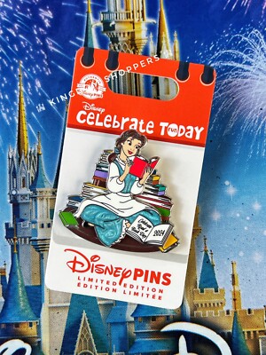 2024 Disney Parks Celebrate Today Belle Celebrate Read A Book Today LE 4000 Pin