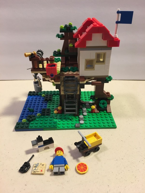 lego creator 3 in 1 treehouse set 31010