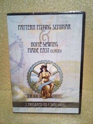 (1-396) ''PATTERN FITTING SEMINAR: HOME SEWING MADE EASY (SLACKS)'' DVD / NEW