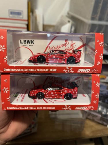 イノモデル 1/64 フェラーリ F40 LB チェイス CHRISTMAS INNO Models(イノモデル) 1/64 LB-WORKS F40 2023クリスマス限定