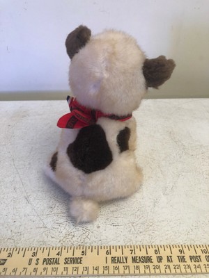 VINTAGE WELLS FARGO BANK DOG PLUSH STUFFED ANIMAL TOY