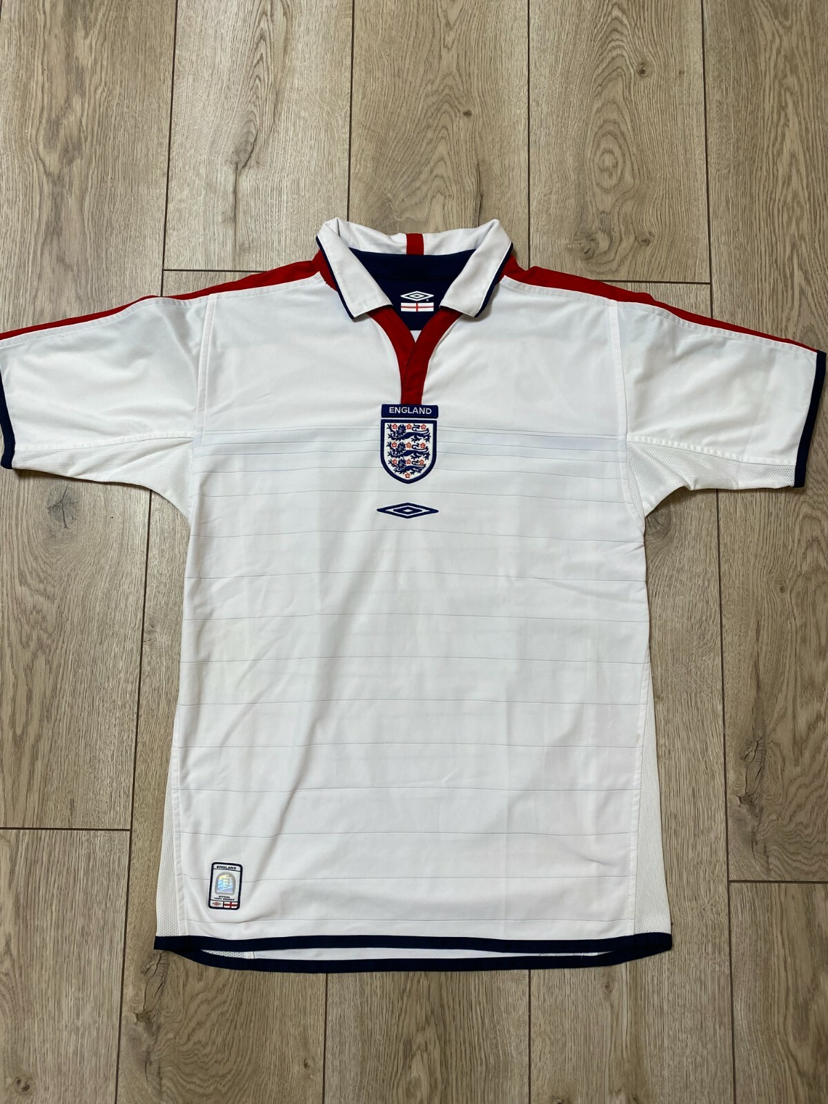 イングランド代表 Umbro サッカー　ユニフォーム　2003-2005 2003-2005 イングランド代表 公式 ユニフォーム | HRM STORE FB