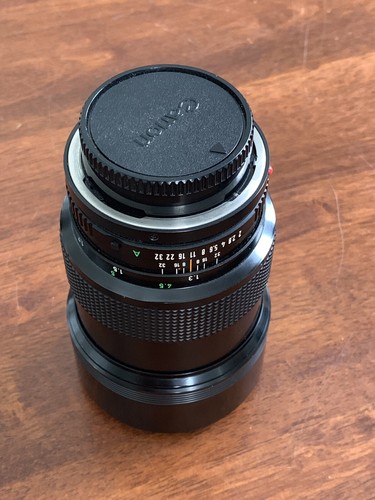 Canon FD 135mm F/2 Lens