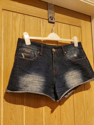 Opcai Blue Denim Shorts - 40 - Size 12