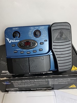 Behringer X V Amp Multi Effect Processor Guitar Pedal Lx1 X No Power Supply のebay公認海外通販 セカイモン