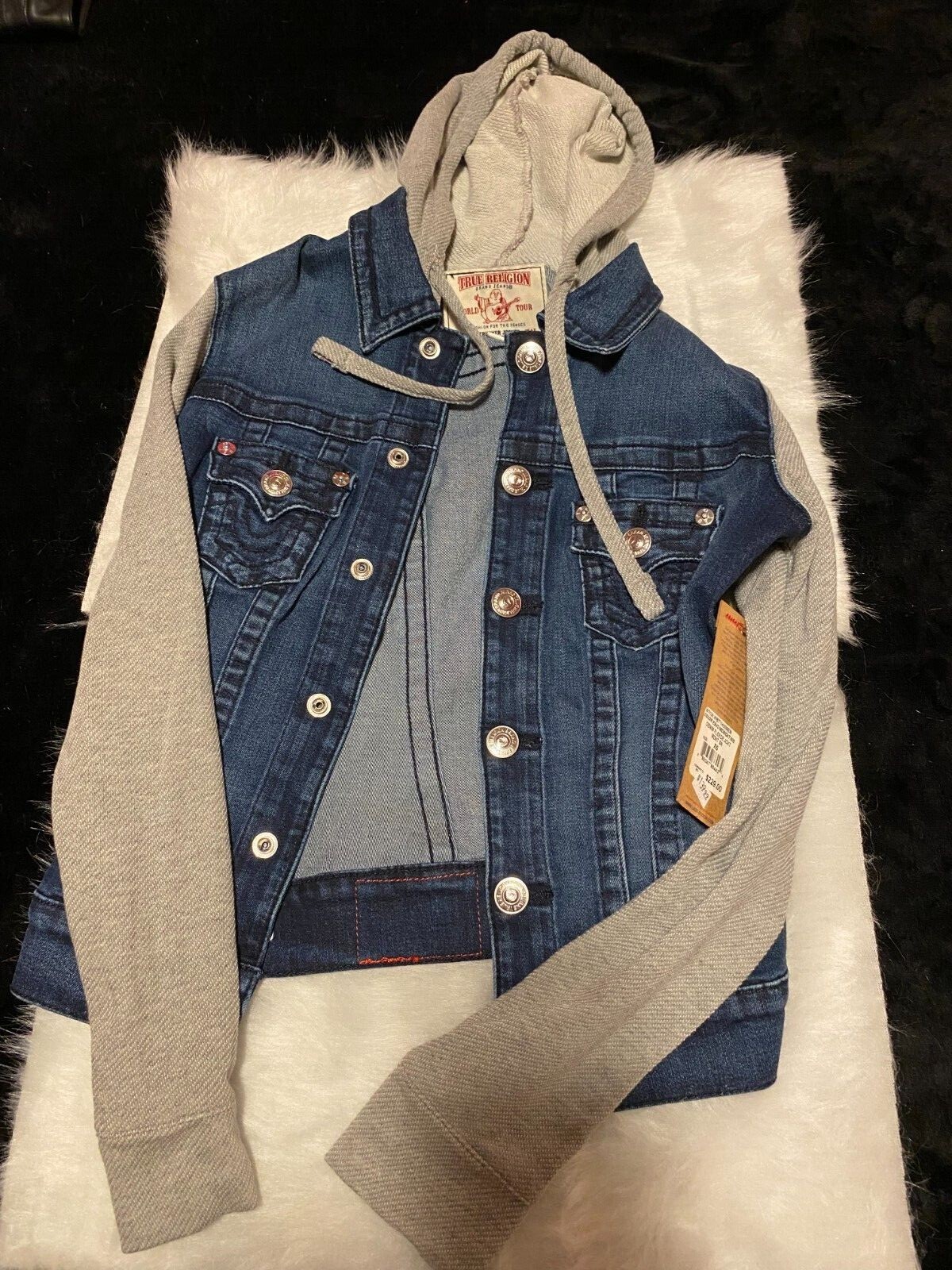 さや true religion damage denim jacket TRUE RELIGION Vintage