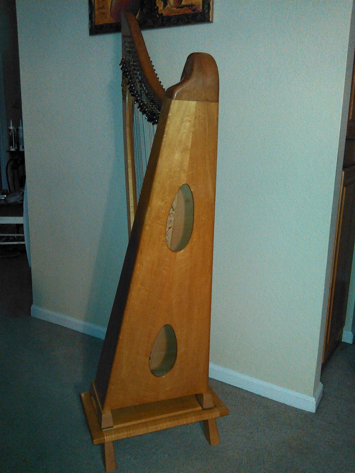 Blessley 36-String Maple Wood Harp
