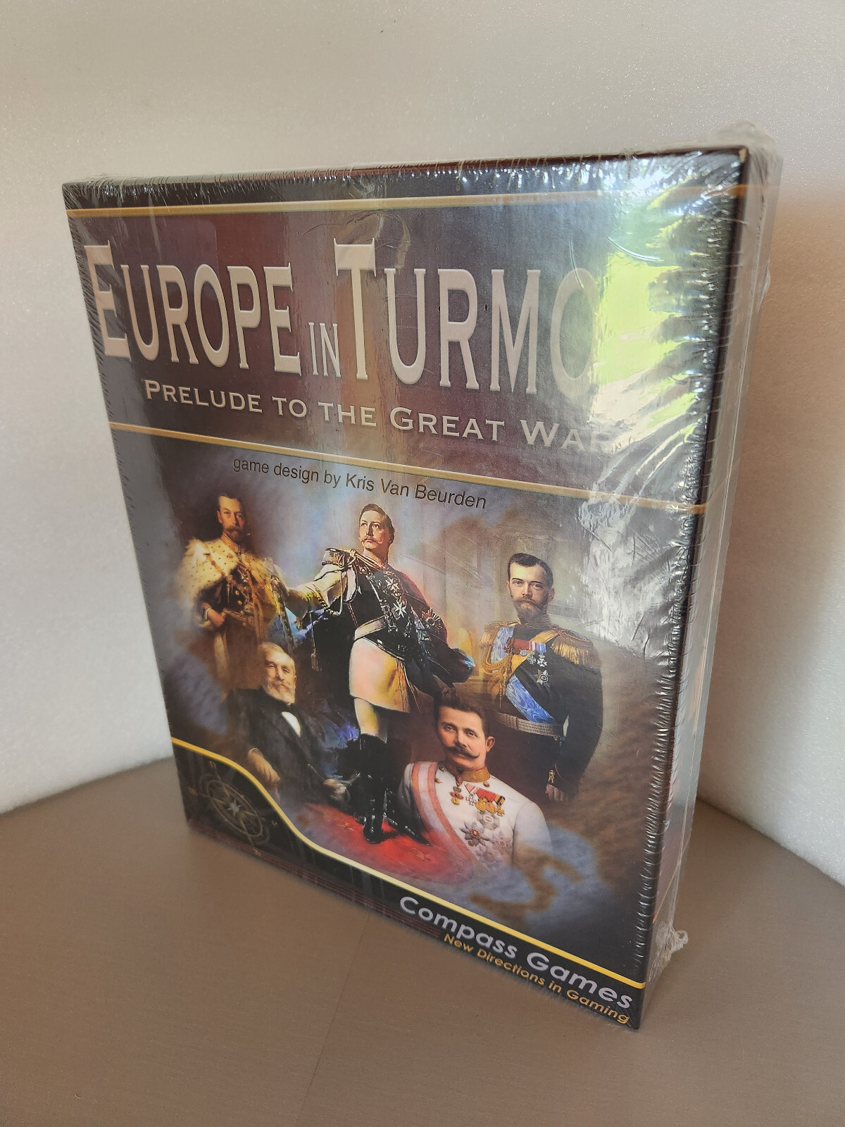 Europe in Turmoil: Prelude to the Great War Board Game, New In Shrink Wrap.