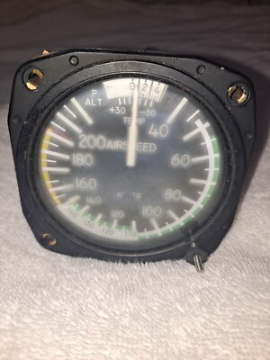 United Instruments Airspeed Indicator PN: 8125
