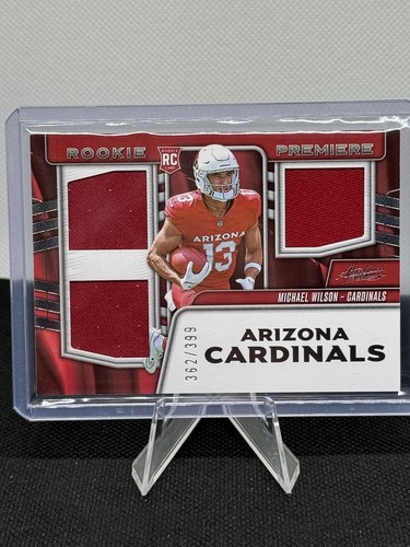 2023 Panini absolute football Michael Wilson rookie premiere 2023 Panini absolute football Michael Wilson rookie premiere