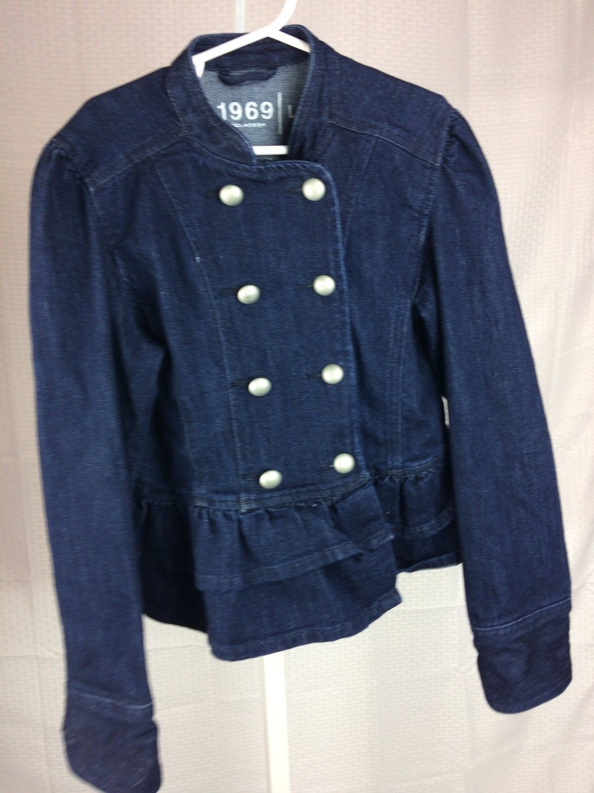GapKids Large Jean Jacket with Ruffles