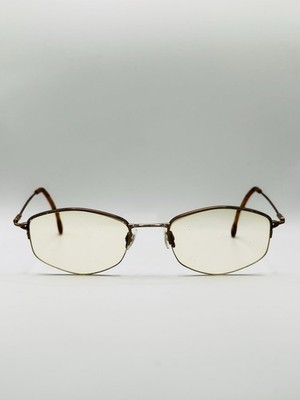 Mondi Mod 2454 49-19-135 Gold Oval Brille Gestell