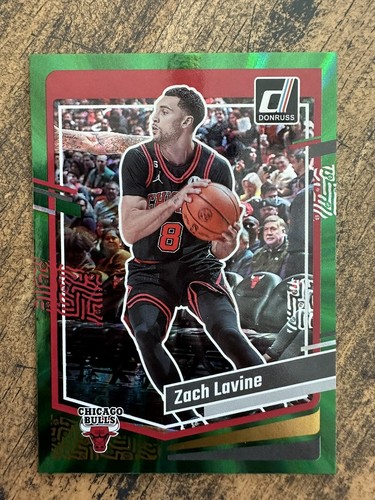 NBA カード Zach Lavine RC 直書きサイン Zach Lavine 2022-23 Panini NBA Hoops Green /99 #74 Sports