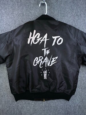 Rothco MIL-J-6141 MA-1 Intermediate Flyer's Flight Bomber Jacket Small HGA Grave