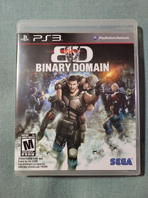 Binary Domain (Sony PlayStation 3, 2012) Complete CIB 