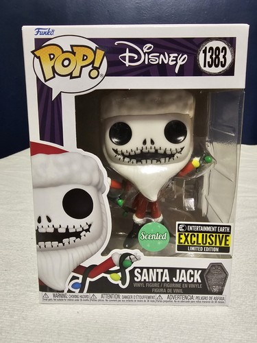 Disney - papapanopa Funko Pop! Disney Santa Jack (Scented) - Entertainment Earth