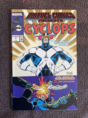 MARVEL COMICS PRESENTS #17 (Marvel, 1989) Cyclops, Colossus, Black Panther