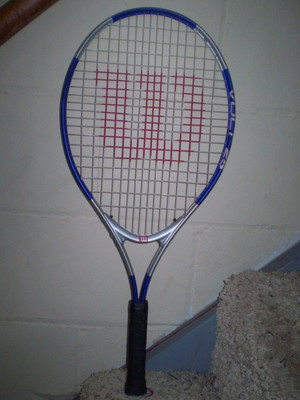 Wilson Tennis Racquet Volt 25. Blue & Gray (Very Good)