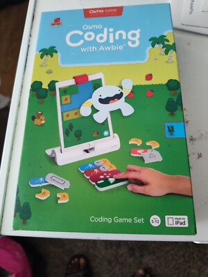 Osmo Game Coding with Awbie (Base Not Included) Coding Game Set New Sealed